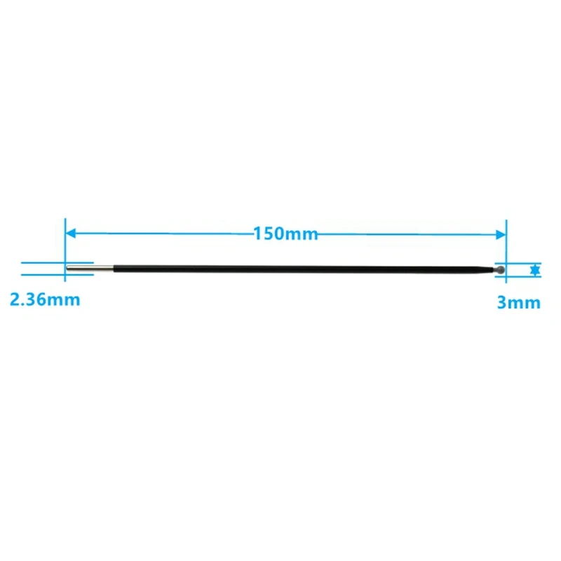 2024 V-lock 6 types a set Reusable electrode with non stick tip 160cm*2.36 electrode