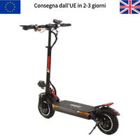 L12 Large Battery 10 Inch 48V  Max Speed 45 MPH Range 35-45 km Electric Scooter for Adults