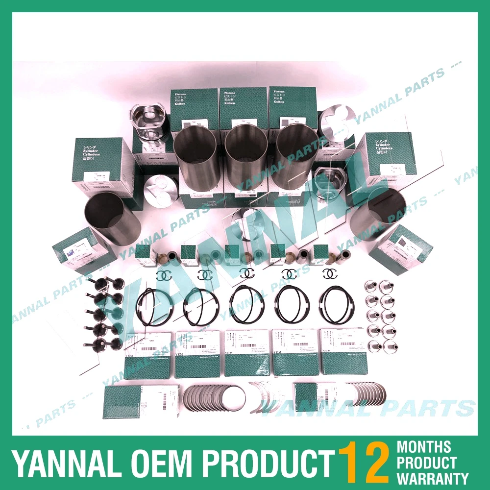 

For Kubota Engine F2503 5 Cylinder Overhaul Rebuild Kit