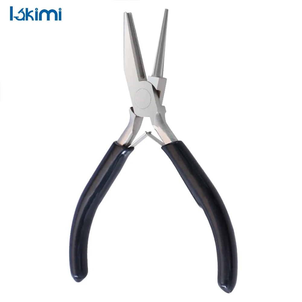 

Mini 5In Round Nose Carbon Steel Jewelry Plier for DIY Jewelry Making, Copper Jewelry Wire Tool LK-AA71