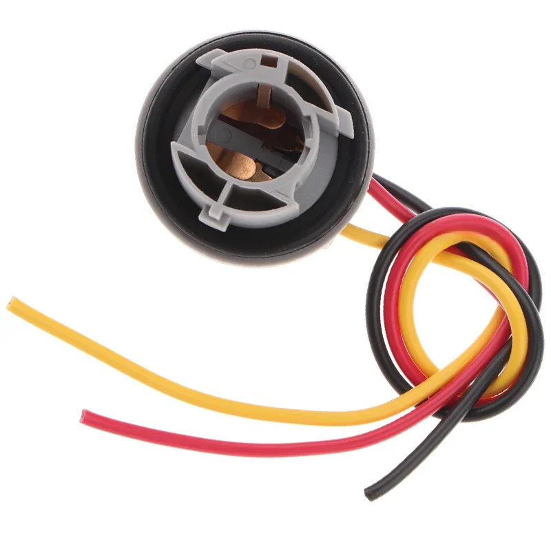Adaptateur de support de douille d'ampoule 1157, 1 pièce, pour Ford Focus Fiat Renault Megane 3, accessoires de connecteur de Base de feu arrière de frein de voiture