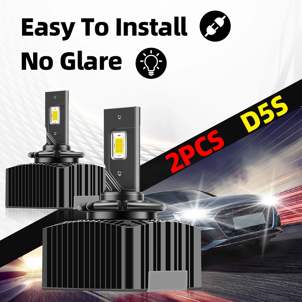 2PCS 20000LM D2S He…