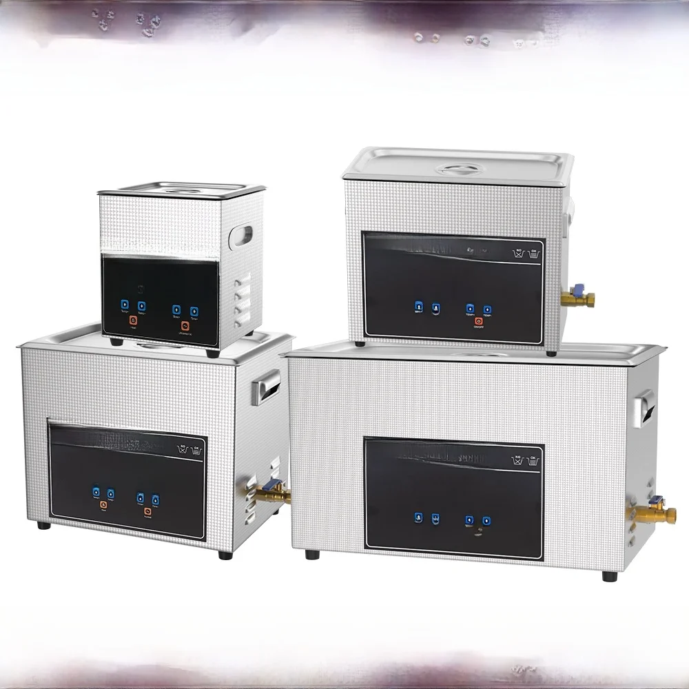 Ultrasone reiniger 1L 2L 3L 6L 10L 22L 30L Ultrasoon bad EU UK Plug Draagbare verwarmde 600W Reiniging Wassen Ultrasone machine