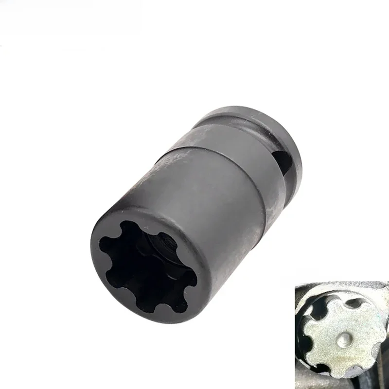 1 szt. 7-punktowy klucz nasadowy do zacisków hamulcowych, narzędzie do demontażu śrub klocków hamulcowych do AUDI Q5 A8 Bentley S5 — zdjęcie 2