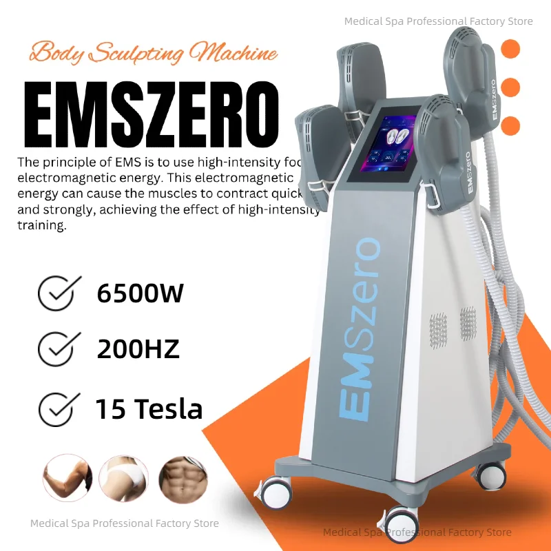 

2025 Emszero Machines 15 Tesla Professional 6500w NEO Body Slimming Muscle EMS Electromagnetic Stimulate Buttock Toning