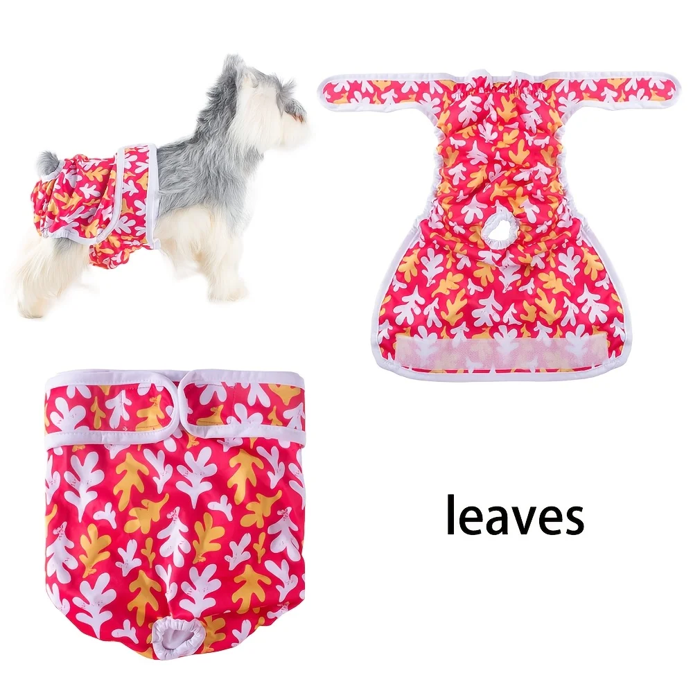 Pañales lavables para perros bragas higiénicas transpirables_voghion.com