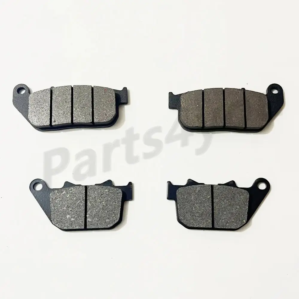 Front and Rear Brake Pad Kit for Harley Davidson XL883 Sportster 883 XL1200L XR1200X 42836-04A 42831-04A 42836-04 42029-07