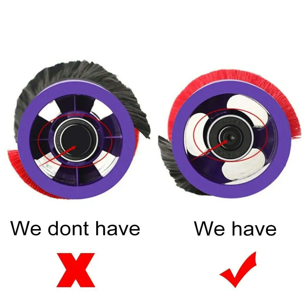 เปลี่ยนแปรงลูกกลิ้งแปรงบาร์สำหรับ Dyson V10ไร้สายเครื่องดูดฝุ่นอุปกรณ์เสริม969569-01