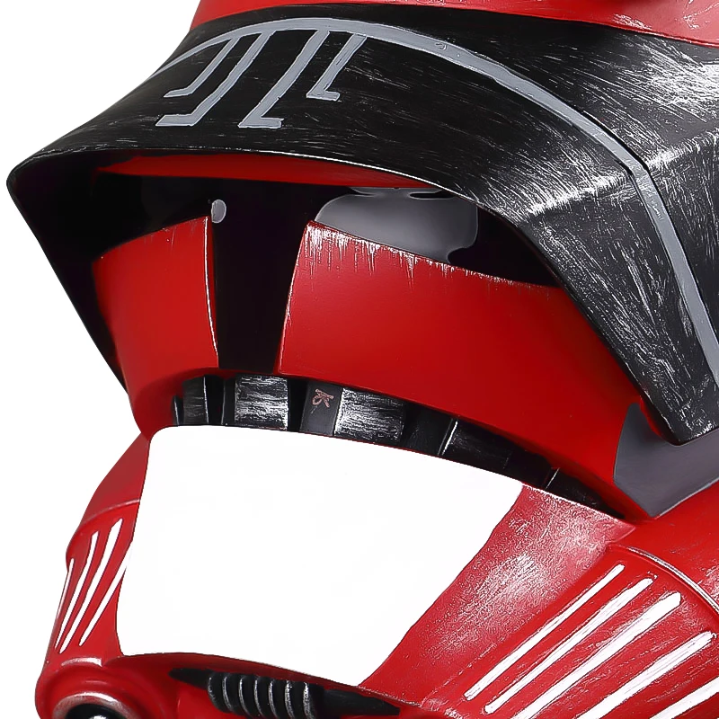 PHS Helm Boba Fett Cosplay PVC Komandan FOX Helm PVC Halloween Masker Dewasa Anak-anak Unisex AS