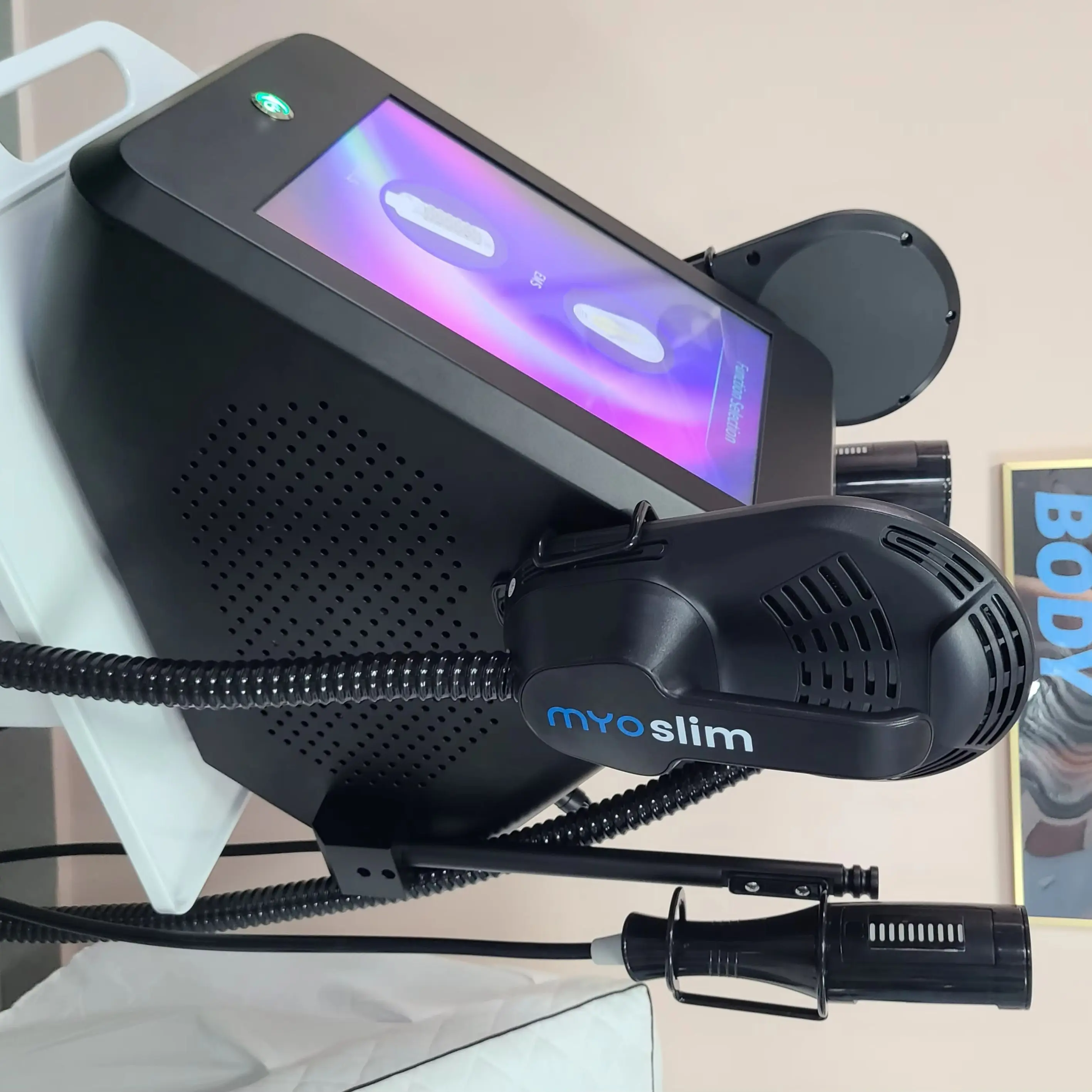 

MYOslim Slimming massage cellulite Body Facial Treatment 360 Degree Vibration therapy Inner Ball Roller fat removal Machine