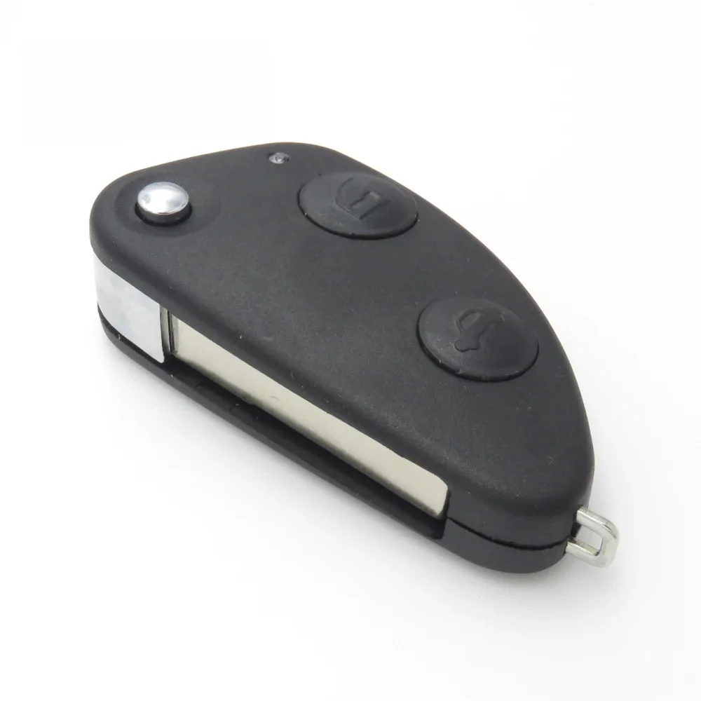 Xinyuexin dla Alfa Romeo Flip Remote Car Key Shell FOB Case dla Alfa Romeo 147 156 166 GT Key Replacement Case Shell — zdjęcie 2