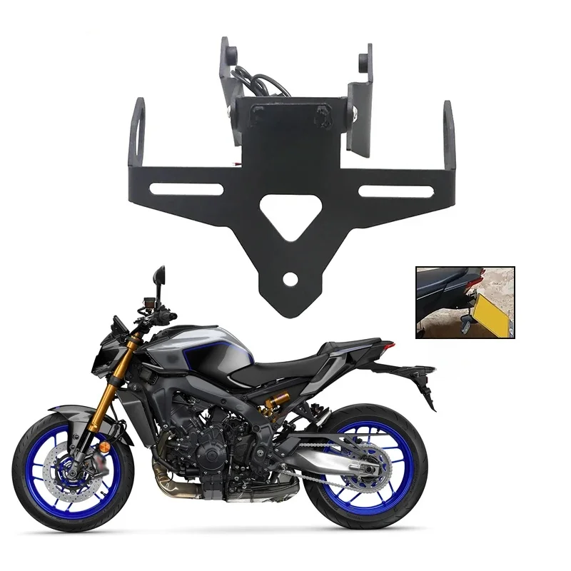 Dla YAMAHA MT09 MT 09 uchwyt na tablicę rejestracyjną motocykla błotnik Eliminator wspornik rejestracyjny MT-09 2024 2025 akcesoria — 2
