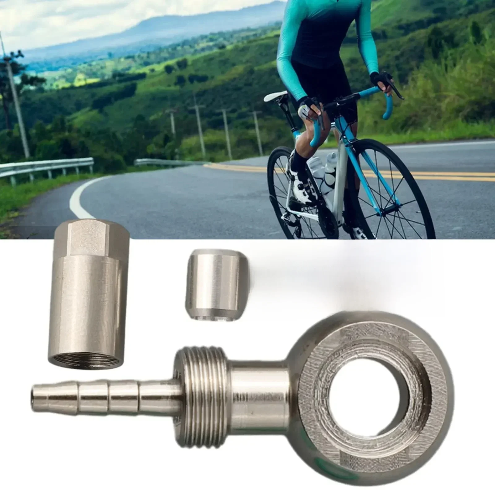 AliExpress 1 Set Bike Bicycle Hydraulic Hose Fitting Insert Banjo Bicycle Brake Tubing Fitting Set For MAGURA MT4 MT6 MT8 MT5 MT7
