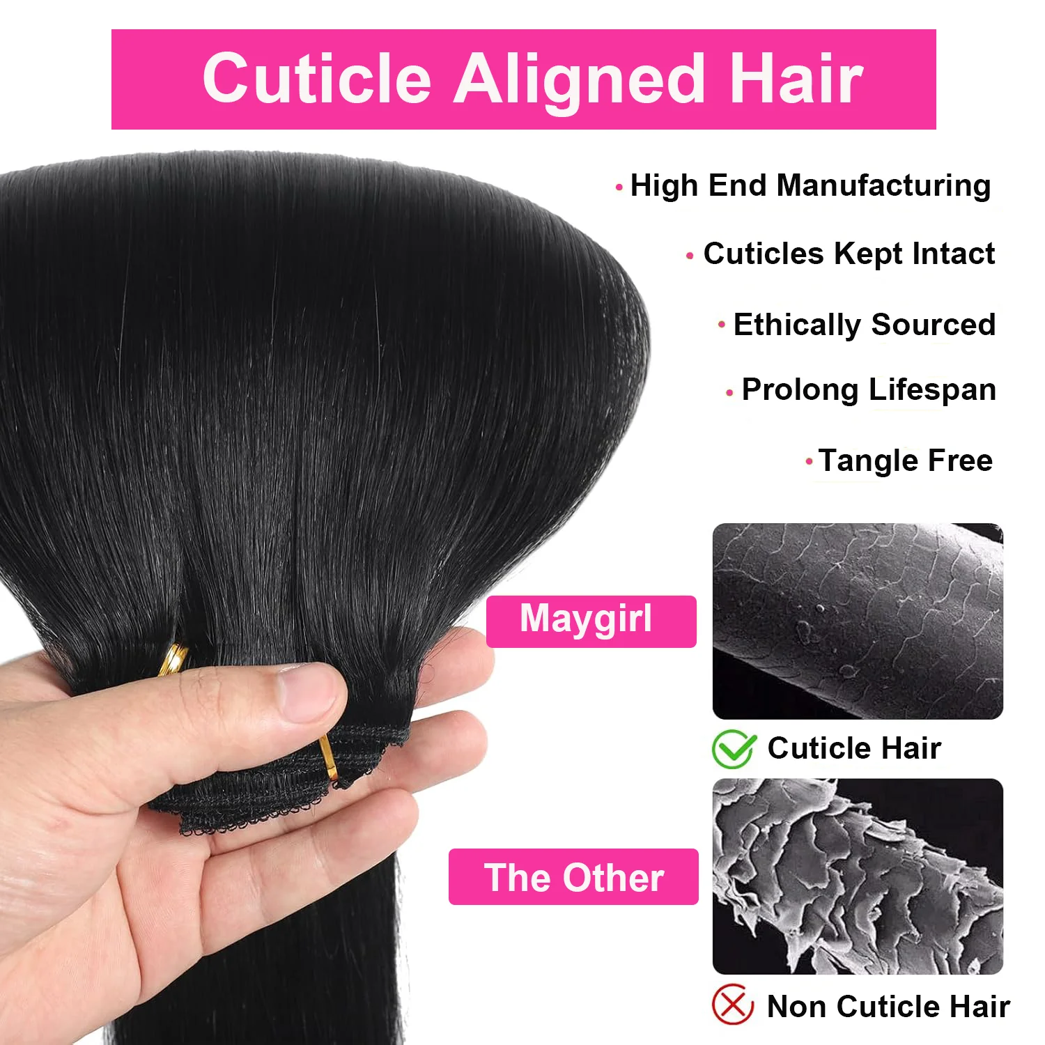 كليب في الشعر البشري الطبيعي مستقيم البرازيلي عذراء كامل مشبك للرأس على هيربيسي 12-26 بوصة للنساء 120 جرام 8 قطعة/المجموعة #3