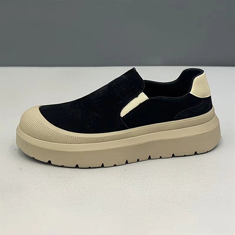 

Унисекс-кроссовки в ретро-стиле на толстой подошве, повседневная уличная обувь на платформе