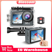 Blossom 5K Action Camera 1080P WIFI Camera Dual Screen 170° Waterproof Video Recording Sport Camera with Remote Control