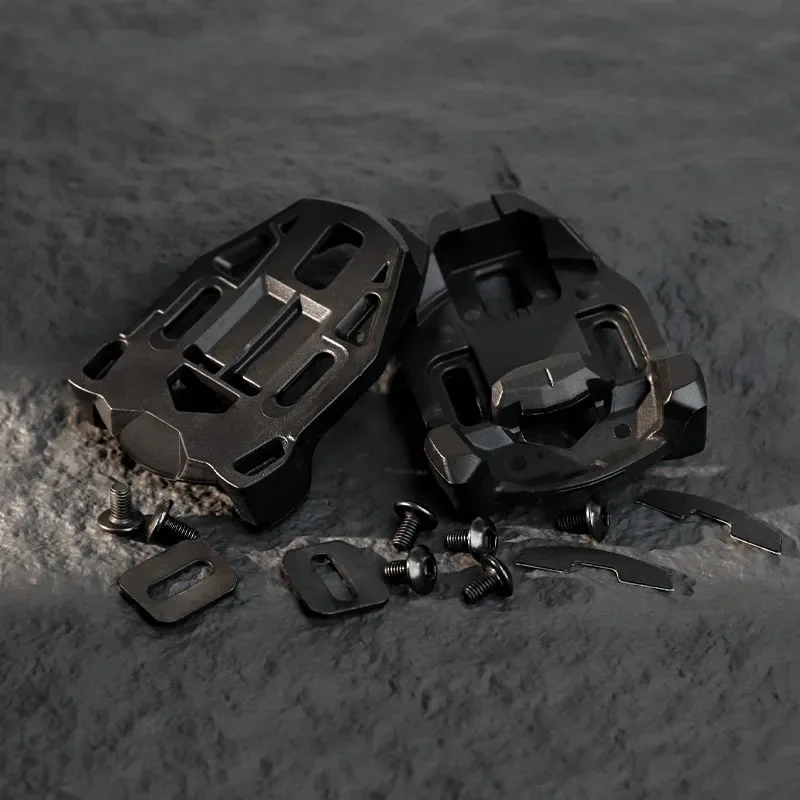 AliExpress rrskit RRSKIT Road Bike Pedal Cleats Set Anti-Skid Plastic Cycling Pedals For Time IClic XPro XPresso Road Bike Cleat Lock