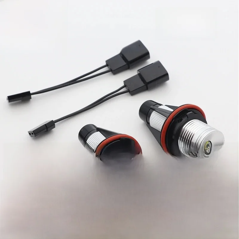 Ampoules de marqueur yeux d'ange canbus blanc 20W, erreur gratuite, pour BMW série 1 5 6 7 E87 E39 M5 E60 E61 E63 E64 x3 E83 X5 E53