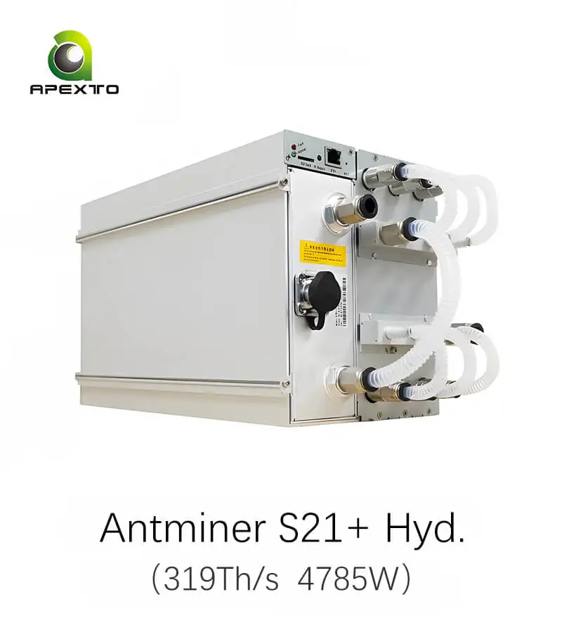 A1 Original Bitmain Antminer S21+ Hyd (319Th)