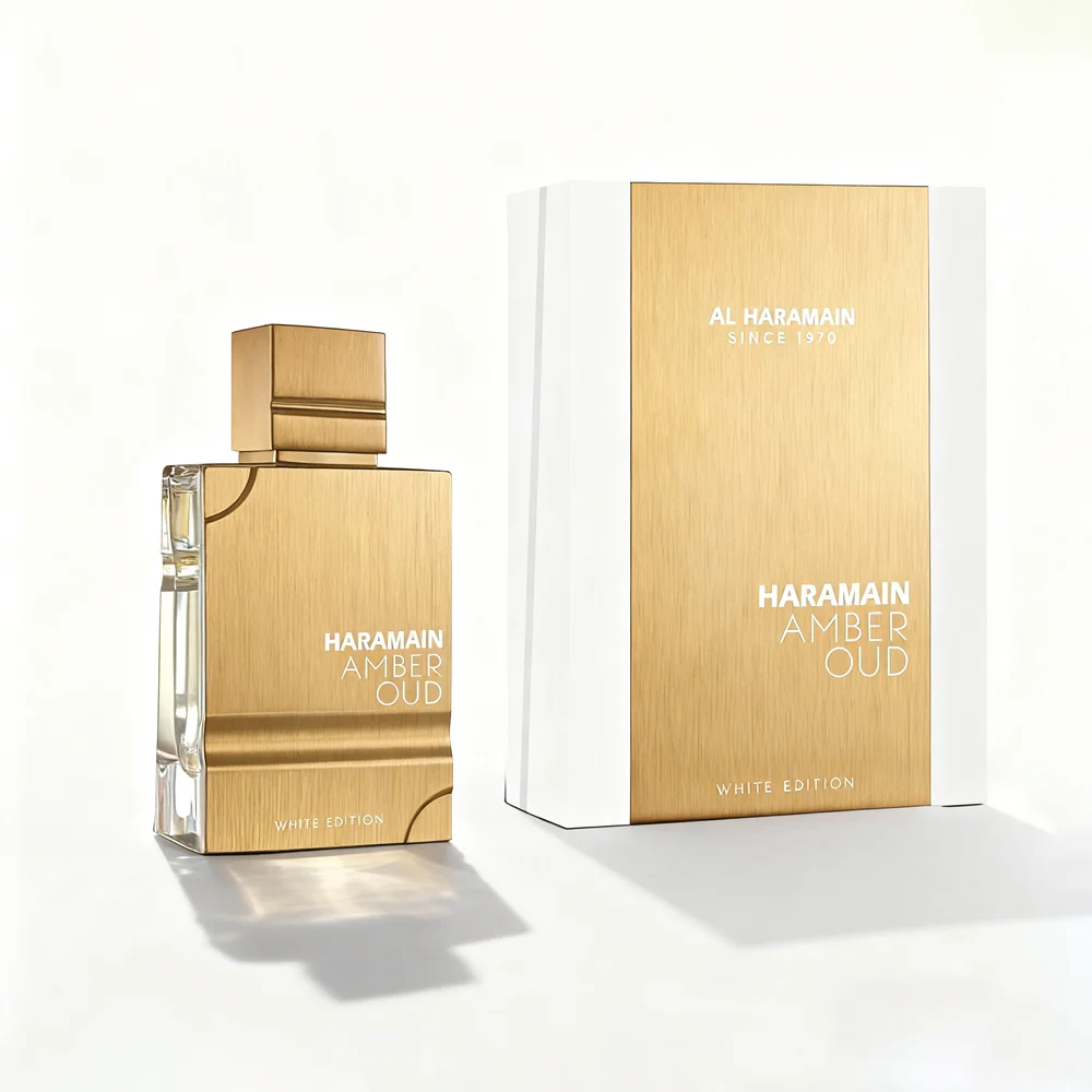 عطر Haramain Style Amber Oud White Edition Eau De Parfum للجنسين، كولونيا فاخرة تدوم طويلاً للرجال والنساء #2