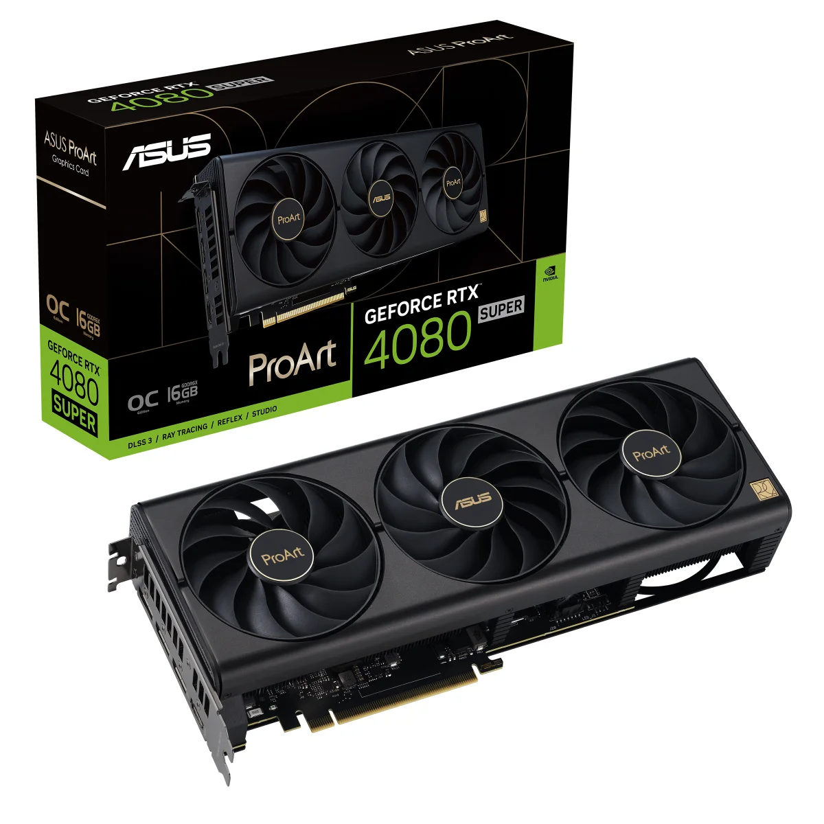 إصدار ASUS ProArt GeForce RTX 4080 SUPER OC الجديد حديثًا