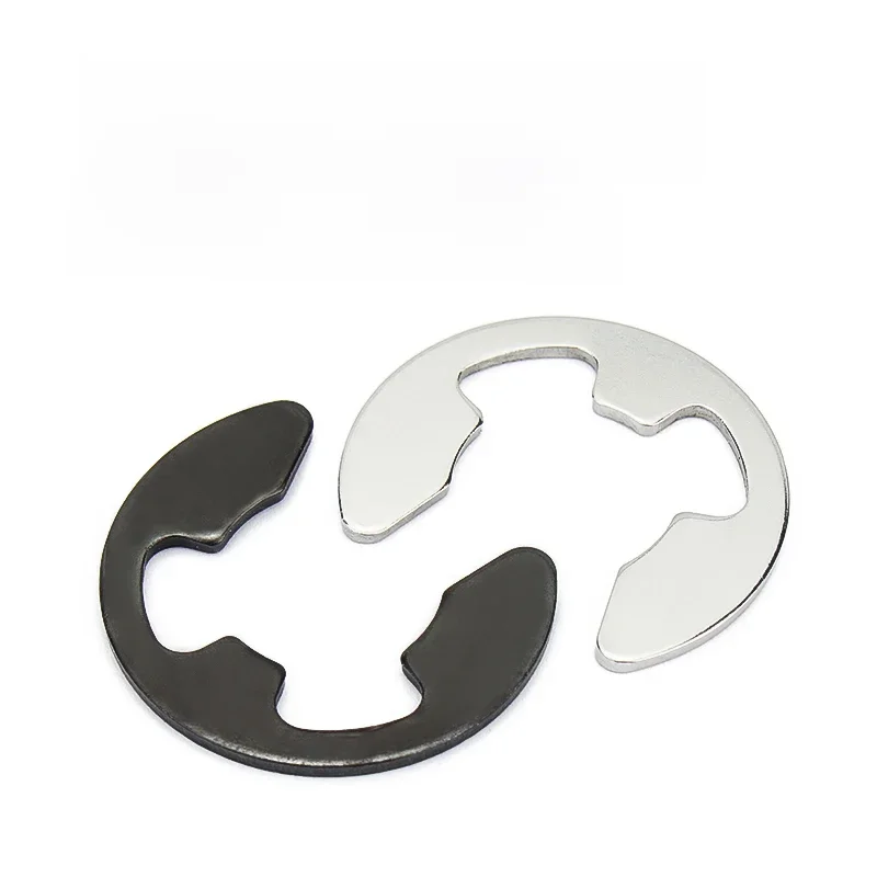 10/ 50/ 100 pièces en acier inoxydable 304/65 # Rondelle d'anneau de retenue de circlip en acier Mn M1.2 M1.5 M2 M3 M3.5 M4 M5 M6 M7 M8 à M13
