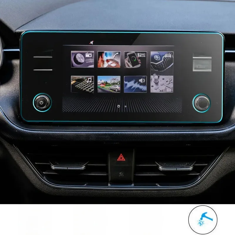 Ekran ze szkła hartowanego folia ochronna do Skoda Rapid Kamiq Scala Bolero Polo nawigacja wyświetlacz samochodowy Gps akcesoria 2020 — zdjęcie 2
