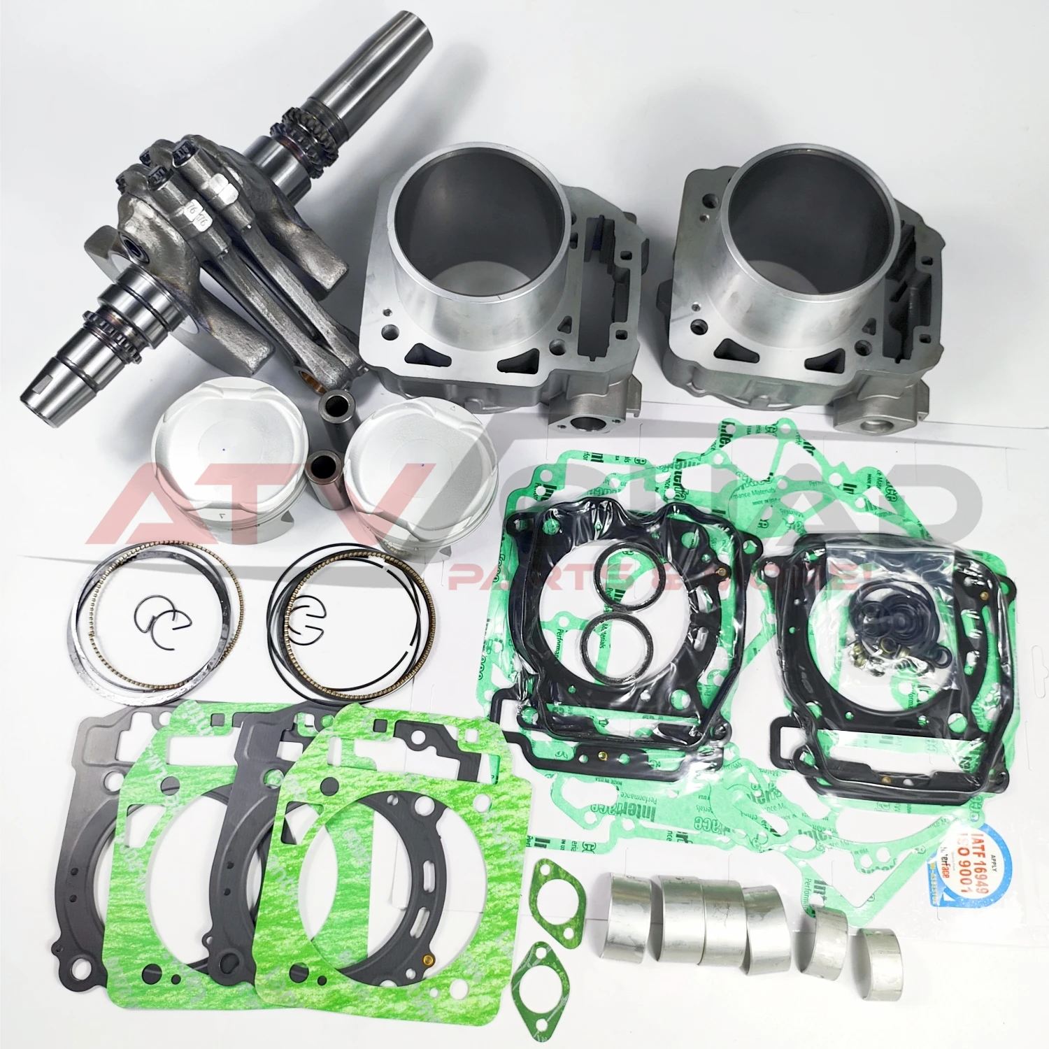 Uszczelka tłoka cylindra wału korbowego gładka zestaw łożysk dla rosyjskich mechaników na granicy 1000 ody 1000 21050401101 21050401201