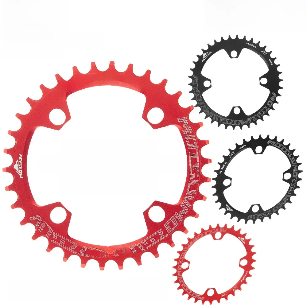 AliExpress MOTSUV 94+96 BCD bicycle chainwheel Round/Oval 32T 34T 36T 38T MTB bike Chainring Mountain Crown for