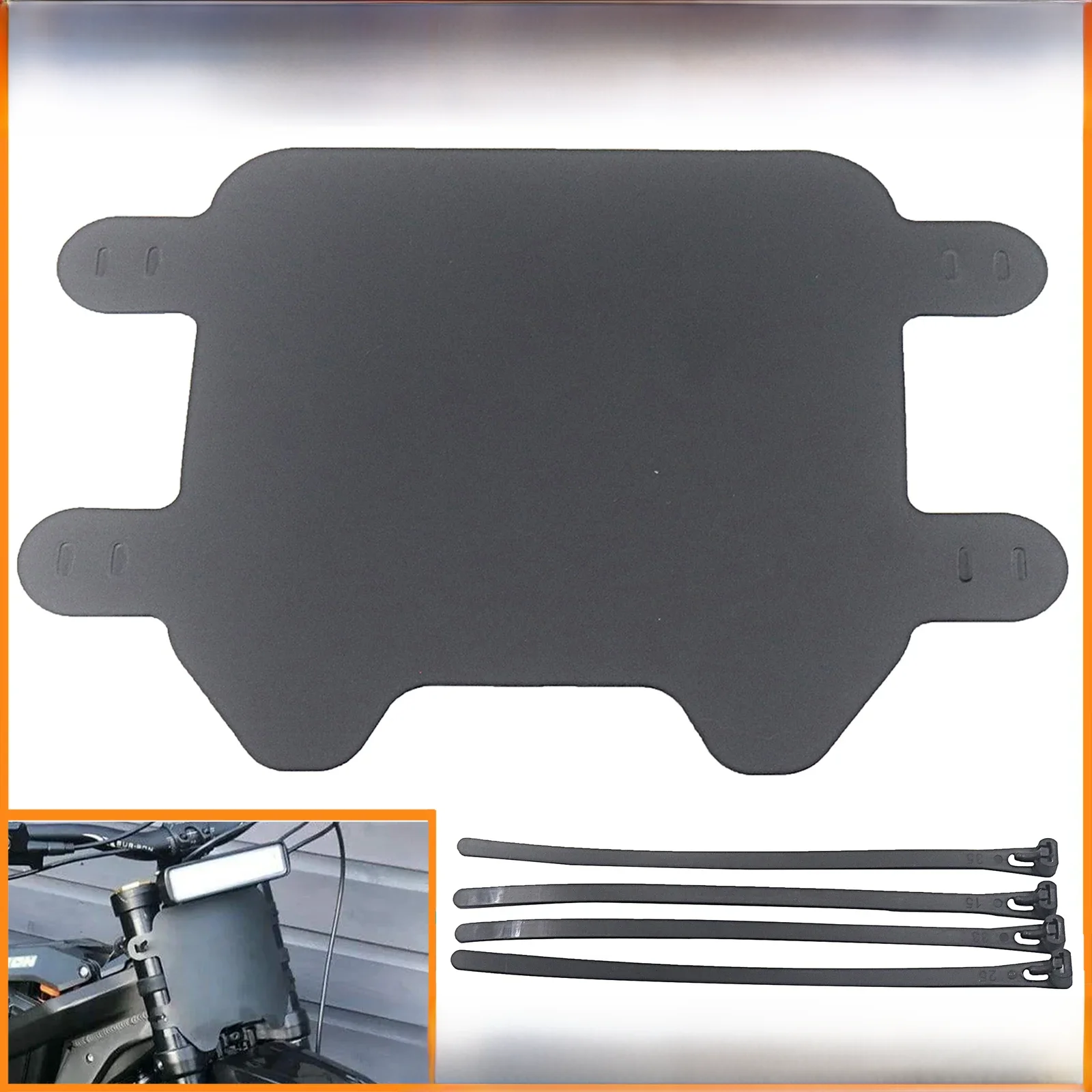 AliExpress Motocross Front Number Plate for Surron Light Bee X Segway X260 Off-Road Electric Vehicle Bike