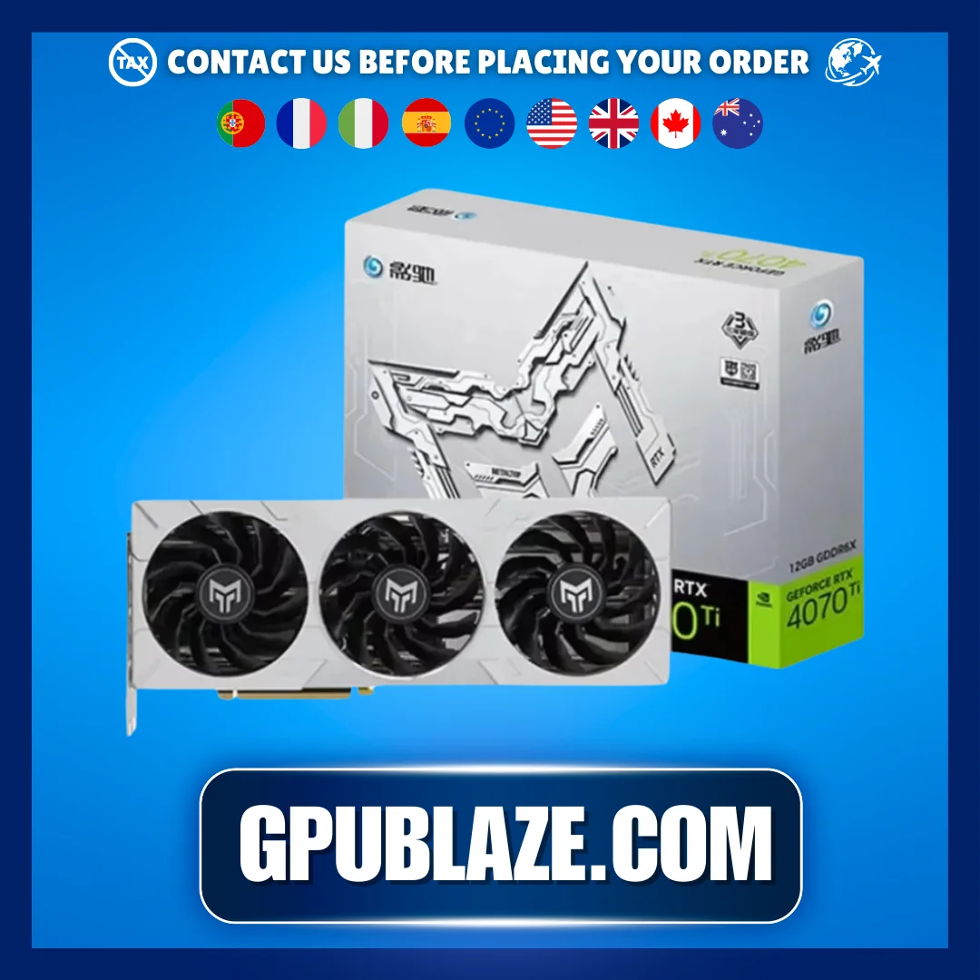 

Графическая карта RTX 4070Ti Metal Master OC 12 ГБ GDDR6X 192 бит RTX 4070Ti 12VHPWR Игровые графические видеокарты placa de video