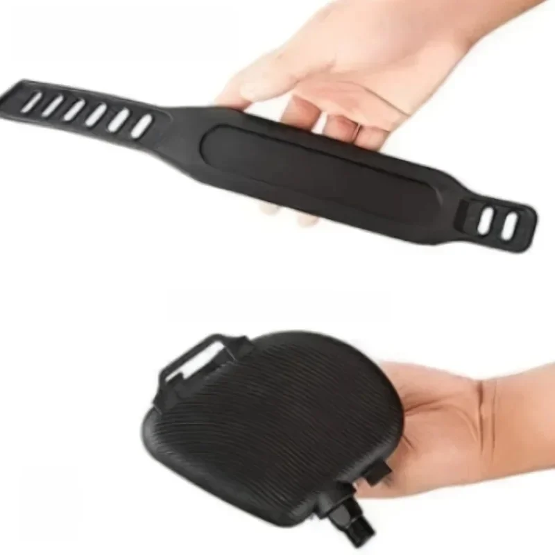 AliExpress 1 Pair of Adjustable Length Black Fitness Bike Pedal with High Toughness Wear-resistant Fixed Bicycle Footband Replacement Parts