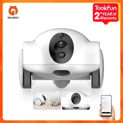 Tookfun Pet Companion Intelligent Robot Cat Dog Whole House Mobile Surveillance Camera Cat Feeding Freeze-Dried Two-Way Call App