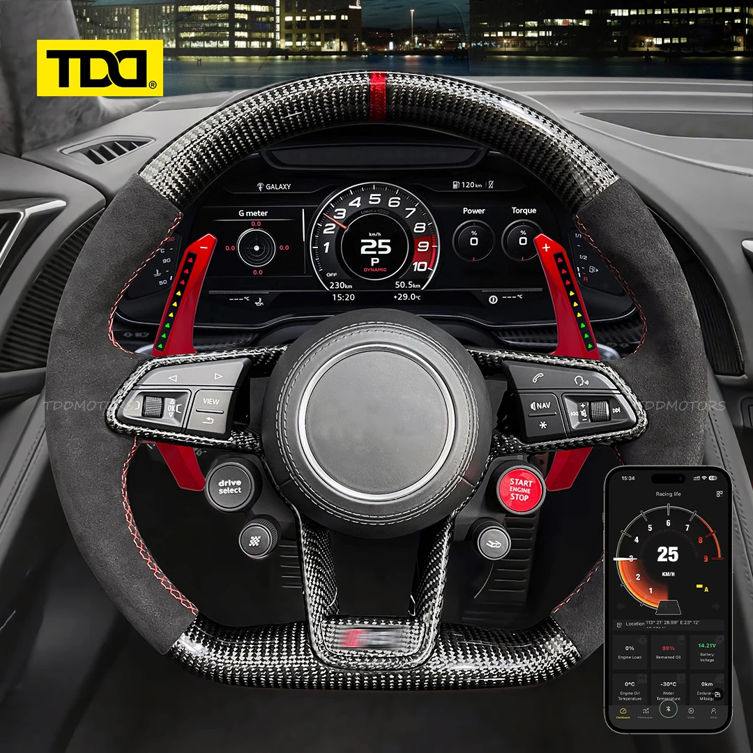 

Умные LED-подрулевые переключатели TDD Smart ONE для Audi TT MK3, TTRS, R8, A3, S3, RS3, A4, S4, RS4, A5, S5, RS5, Q5, SQ5, 80A, RS6 C7, C8, RS7