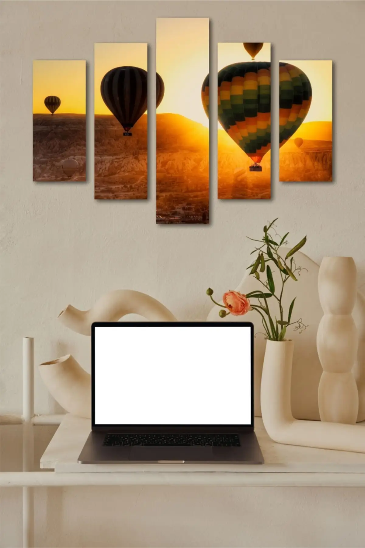 

Cappadocia 5 set landscape art modern fashion print living room mdf UV printed painting