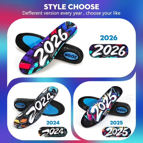 Imagen 2 del producto 【Xxin】Plantillas deportivas con cojín de aire PORON, almohadillas para zapatos para correr con absorción de impactos, talla 36-46