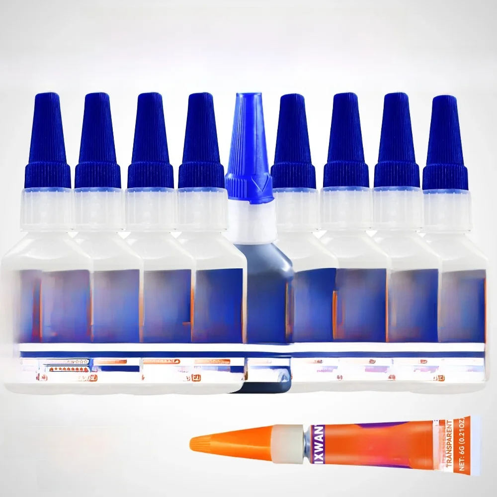 Adhésif instantané FW401/ 403/ 406/ 454/ 460/ 480/ 495/ 496/ 498/ 609, Super colle, cyanoacrylate polyvalente Extra forte