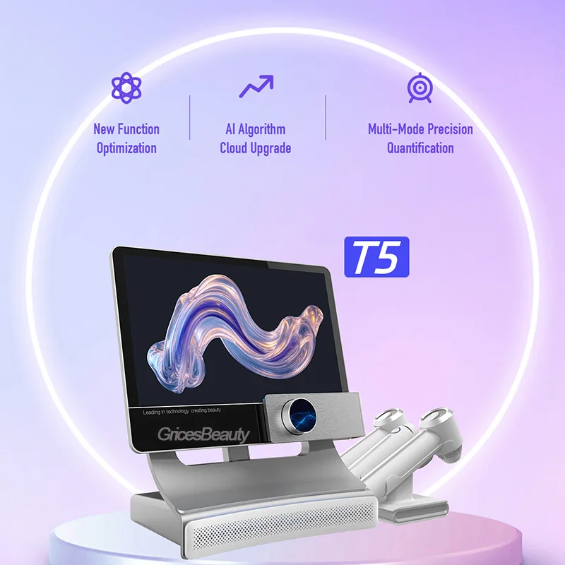 T5 AI Intelligent Scalp Analyzer AI Scalp Analyzer Smart Scalp Detector Hair Follicle Analysis Scalp Health Check For Home Use
