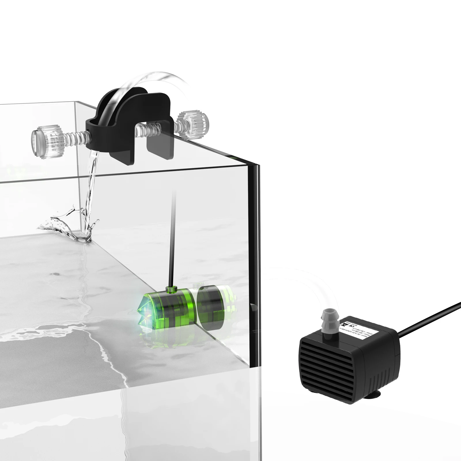 Aquarium Optical Sensor ATO Water Refill System Auto Top Off Water Pump for Both Reef and Fresh Tanks