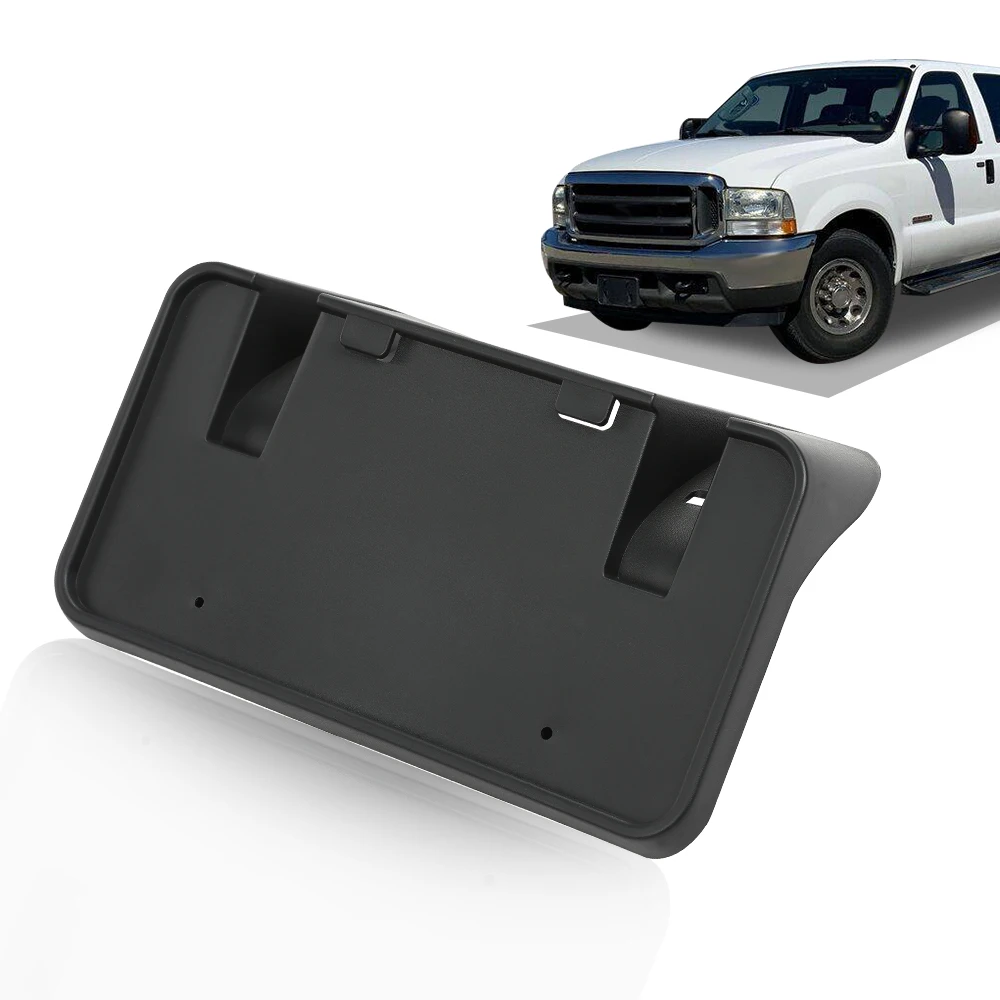 

Car Front License Plate Tag Bracket Holder Fit for 1999-2004 Ford F-250/F-350/F-450/F-550 for 2000-2004 Excursion Super Duty
