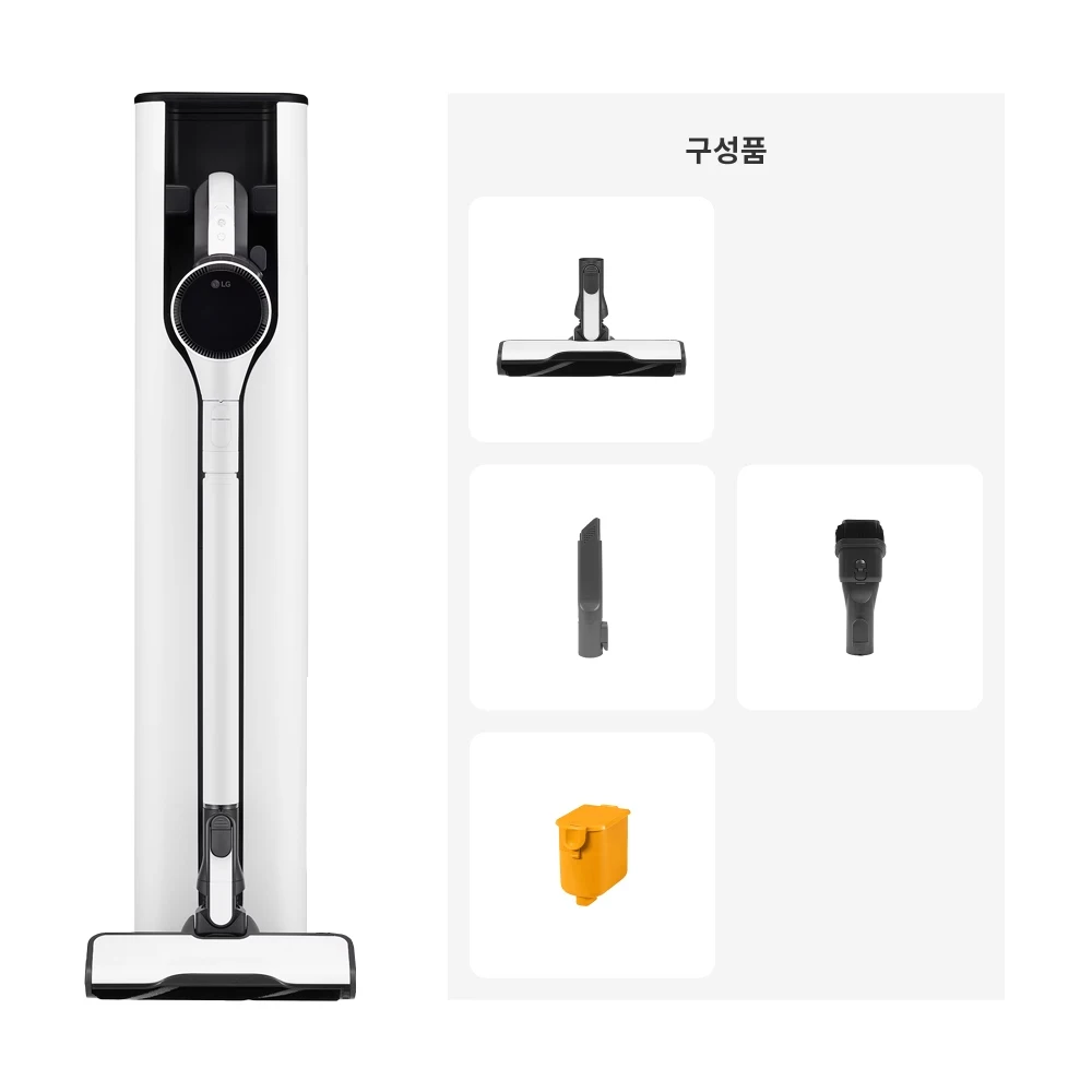 Lg Electronics Code Zero of Zero Collection All-In-One Tower Aspirador sem fio Ax920Bhe