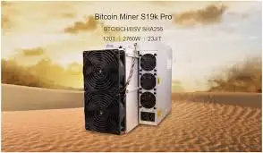 FA BITMAIN Antminer S19K Pro 120T ASIC Mining Machine, 2760W Power On Wall, SHA256 Crypto