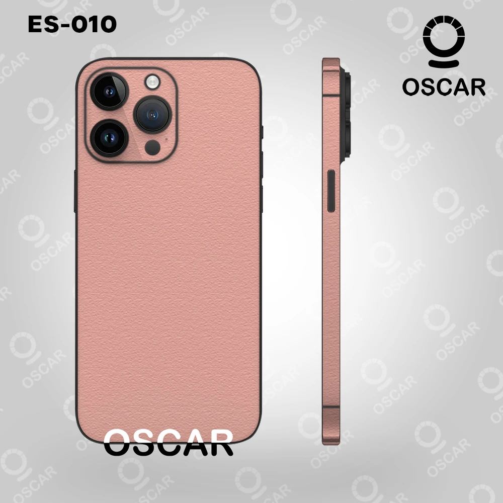 Soft Pink Full Skin Wrap for iPhone 15 Series to iPhone X Series - High Quality and Durable