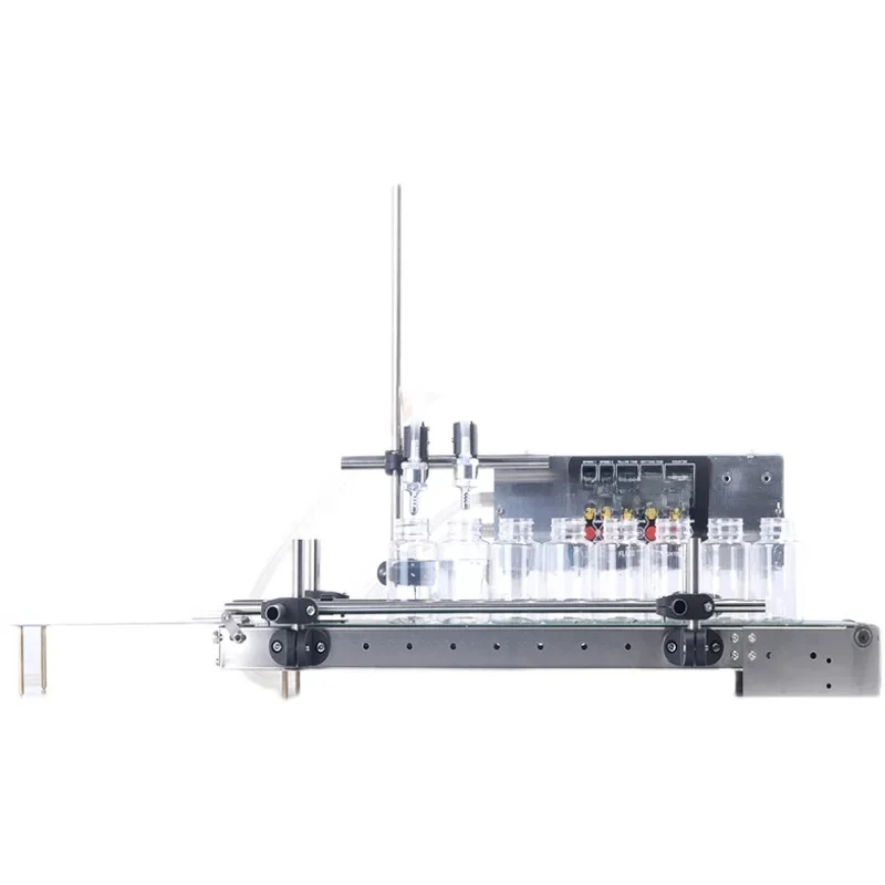 Electric Digital Control Pump bottle Liquid Filling Machine Small Filling Machine With Conveyor Belt
