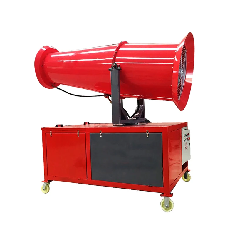 Powerful 30m to 60m Agricultural Fog Cannon Farm Use Pesticide Spraying Fog Cannon For Dosing Crops Irrigation Mist Cannon