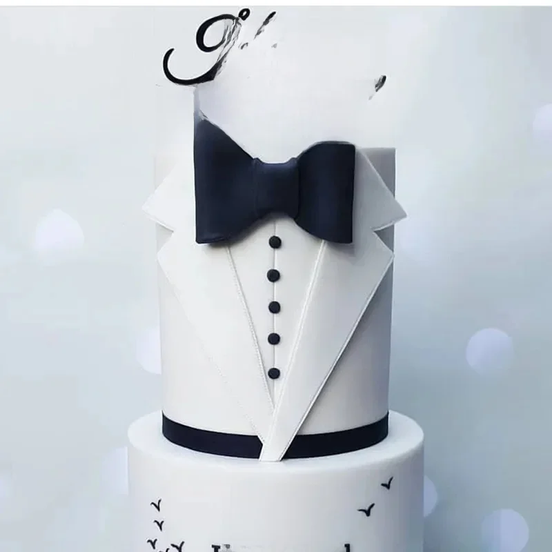 Topper gâteau en acrylique imbibé d'escales concises, décoration de fête d'anniversaire pour enfants, garçon