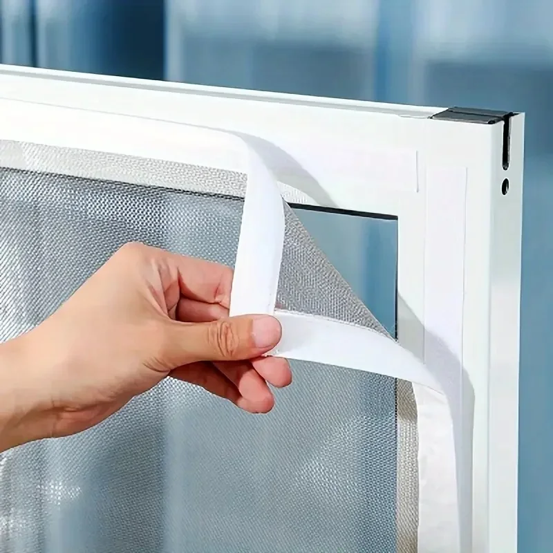 Zomer Muggenbestendige Deur-En Raamschermen, Verkrijgbaar In Verschillende Maten (Wit) - afbeelding 2