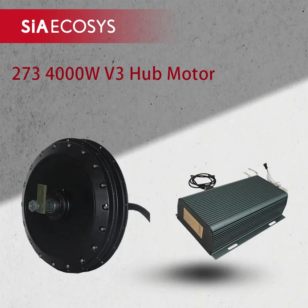 

QSMotor 4000W Powerful High Power Spoke Hub Motor Kit QS273 40H V3 with TFT H6 display for E-Motorcycle Electric Drive System