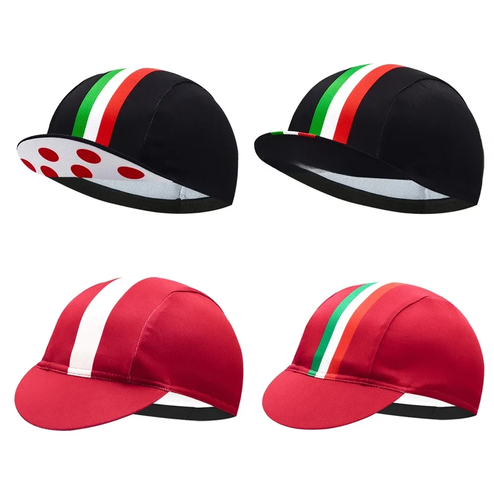 AliExpress NONE Classic Black Red Men's Cycling Caps Quick Dry Outdoor Sport MTB Road Bicycle Hats