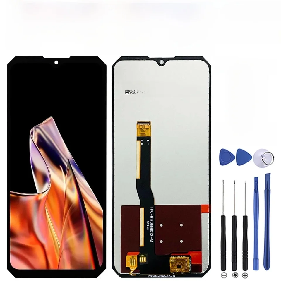 AKEW oryginał dla Fossibot F106 Pro wyświetlacz LCD 100% testowane FOSSIBOT F106Pro ekran dotykowy F106pro wymiana zespołu Digitizer — zdjęcie produktu 7